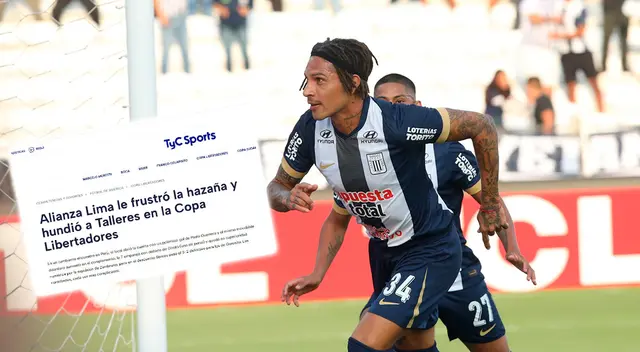 Alianza Lima es noticia en Argentina y la prensa califica a Paolo Guerrero.