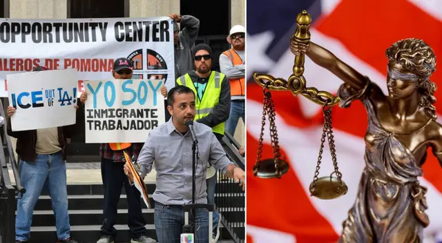 Confirman operativo de ICE en Pomona, California.