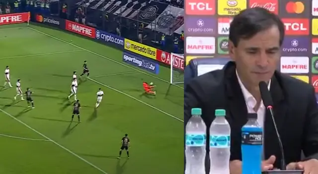 Fabián Bustos se pronunció tras el partido Olimpia vs. Peñarol.
