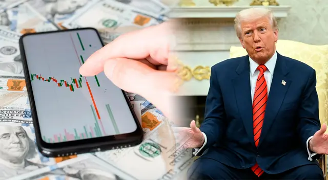 Trump amenaza imponer aranceles del 100% a quienes busquen desplazar al dólar como moneda de referencia .