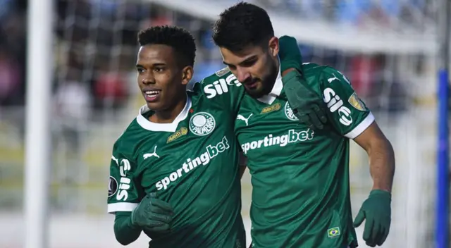 Palmeiras derrotó a Bolívar por la Copa Liberadores.2025.