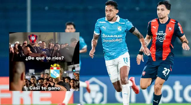 Sporting Cristal rescató un empate ante Cerro Porteño y los memes invadieron las redes