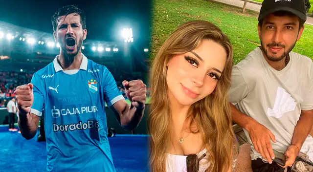 La pareja del defensa celeste realizó un post tras su primer gol internacional con Cristal.