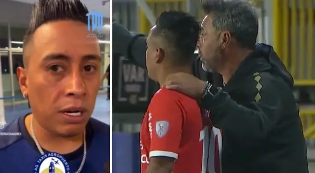 Cueva habló sobre su presente en Cienciano.