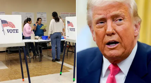 Juez frena intento de Trump de requerir ciudadanía para votar.