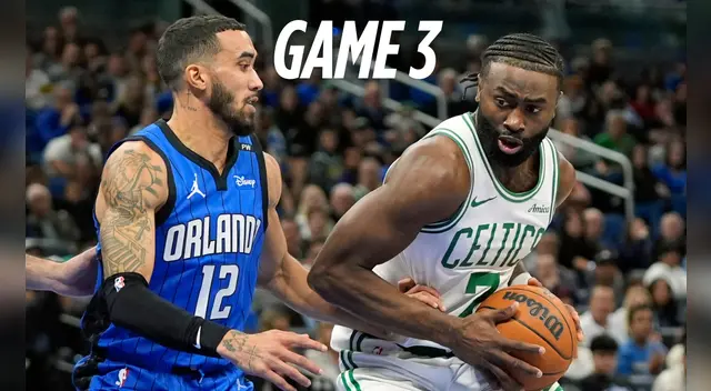 Celtics lidera 2-0 la serie ante Magic, pero Jayson Tatum es duda para el Juego 3 por un esguince en la muñeca.