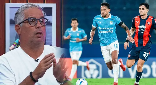 Diego Rebagliati halagó el nivel de una figura de Cristal tras duelo con Cerro Porteño