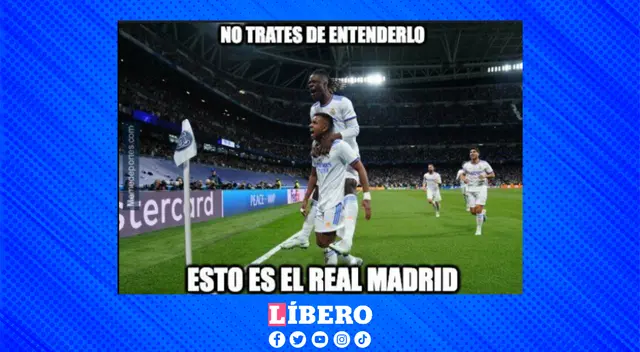 "No trates de entenderlo", la frese de los hinchas de Real Madrid. "No trates de entenderlo", la frese de los hinchas de Real Madrid.