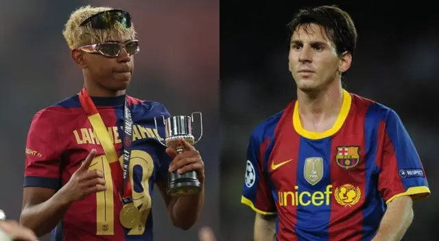 Lamine Yamal superó record de Lionel Messi Lamine Yamal superó record de Lionel Messi