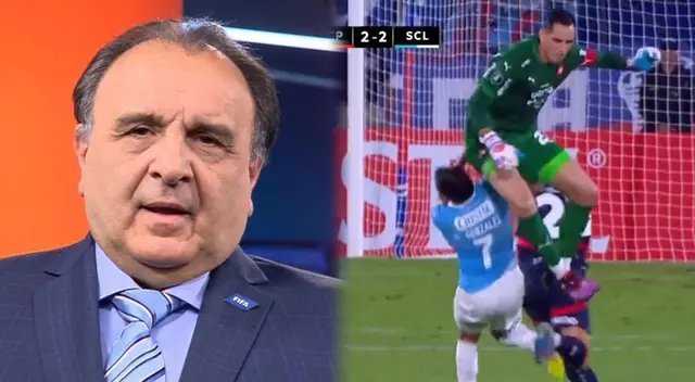 Exárbitro FIFA dio su opinión de dura falta no cobrada a favor de Sporting Cristal.