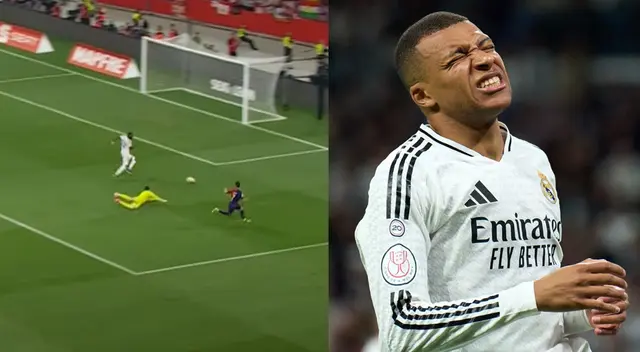 Mbappé fue tendencia tras la derrota de Real Madrid ante Barcelona.