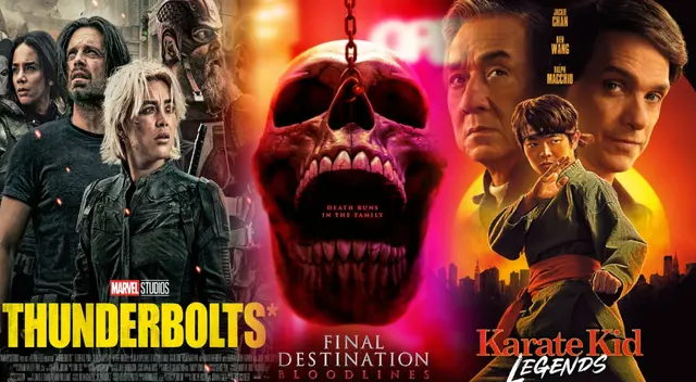 Algunos de las películas más esperadas de 2025 se estrenarán entre mayor y junio.