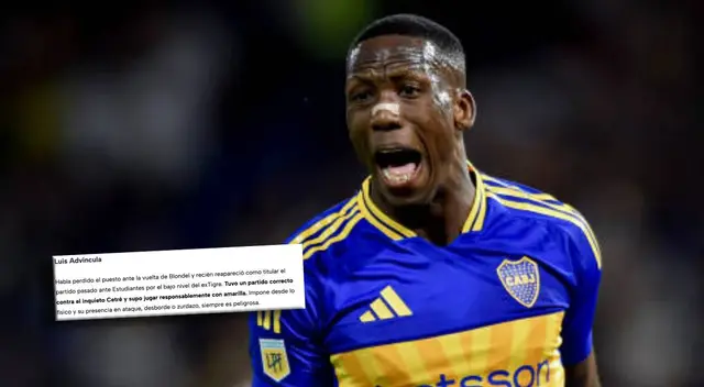 El llamativo comentario que recibió Luis Advíncula de la prensa argentina El llamativo comentario que recibió Luis Advíncula de la prensa argentina