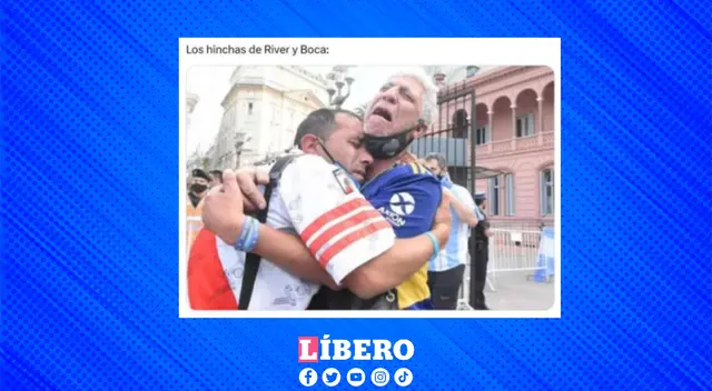Los hinchas de River Plate y Boca Juniors estuvieron a la expectativa en cada jugada.