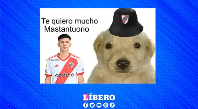 Mastantuano es la figura del partido y pieza clave del triunfo del River Plate.