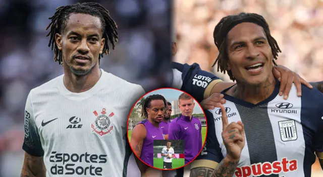 André Carillo tuvo un cariñoso gesto con Paolo Guerrero