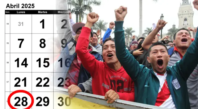 Oficializan día NO LABORABLE para este lunes 28 de abril