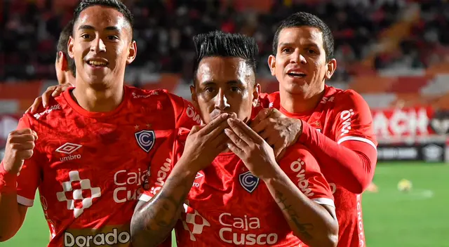 Christian Cueva fue la figura de Cienciano en el triunfo ante Sport Huancayo.