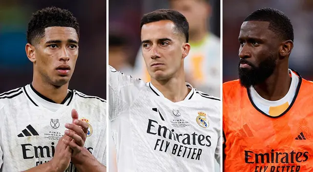 Jude Bellingham, Lucas Vázquez y Antonio Rüdiger habían sido expulsados en Real Madrid. Jude Bellingham, Lucas Vázquez y Antonio Rüdiger habían sido expulsados en Real Madrid.