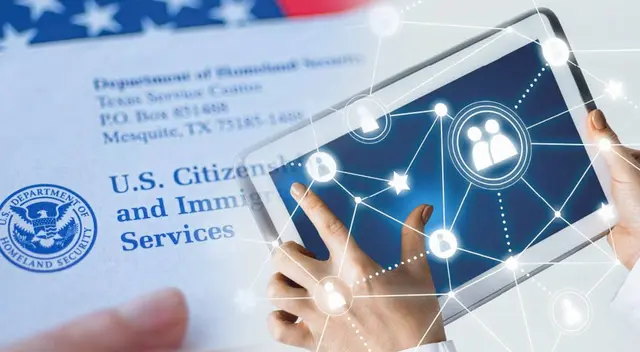 Este es el programa de investigación de redes sociales de USCIS. Este es el programa de investigación de redes sociales de USCIS.