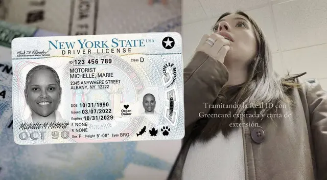 Una influencer mexicana compartió en TikTok cómo consiguió la Real ID en Nueva York. Una influencer mexicana compartió en TikTok cómo consiguió la Real ID en Nueva York.