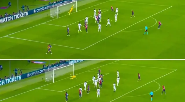 Raphinha remató desde fuera del área y cayó el tercer gol de Barcelona Raphinha remató desde fuera del área y cayó el tercer gol de Barcelona