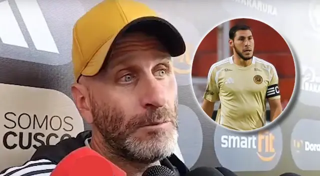 DT de Cusco FC se refirió sobre que no podría utilizar a Marco Saravia ante Universitario.