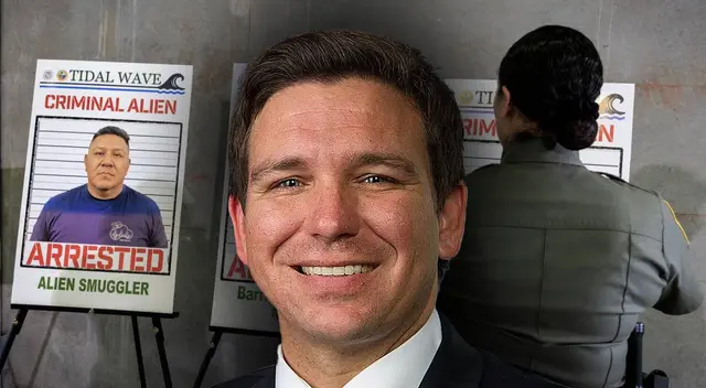 DeSantis reporta la detención de más de 1.100 inmigrantes en Florida en una semana.