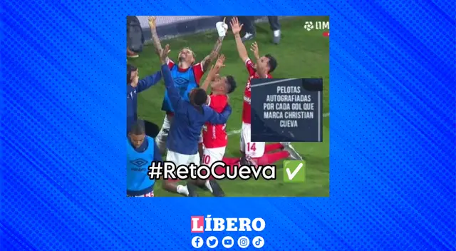 El reto Cueva se cumplió y muchos esperan que sorteen el gol.