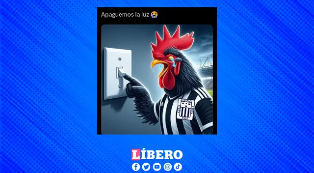 En redes pedían que apaguen la luz en el Estadio Alejandro Villanueva.