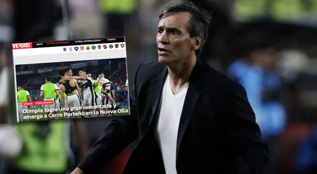 La reacción de la prensa paraguaya al triunfo de Olimpia ante Cerro Porteño La reacción de la prensa paraguaya al triunfo de Olimpia ante Cerro Porteño