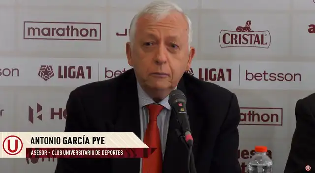 Antonio García Pye, Universitario de Deportes