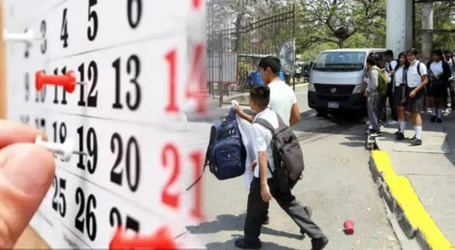 Día libre para alumnos: conoce cómo se desarrolla el calendario 2025
