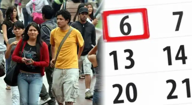 El martes 6 de mayo no es día no laborable en el país.