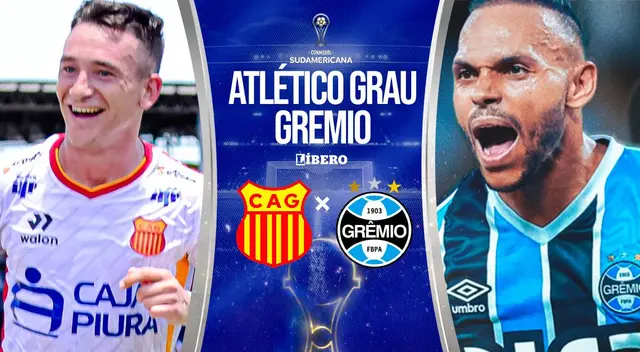 Atlético Grau vs Gremio juegan EN VIVO HOY por el grupo D de la Copa Sudamericana 2025.