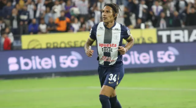 Paolo Guerrero destaca con la camiseta de Alianza Lima