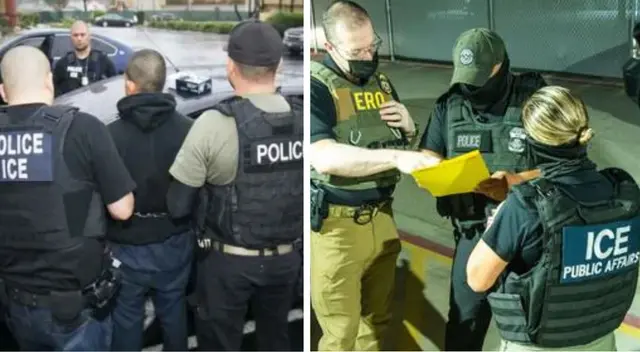 Los estados que intensifican su cooperación con ICE para deportar a ilegales. Los estados que intensifican su cooperación con ICE para deportar a ilegales.
