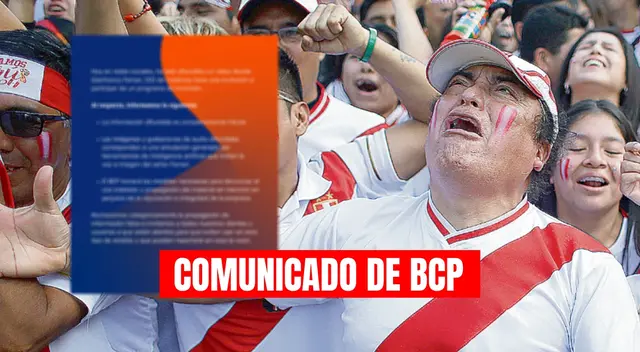 BCP emite comunicado para todos sus usuarios BCP emite comunicado para todos sus usuarios
