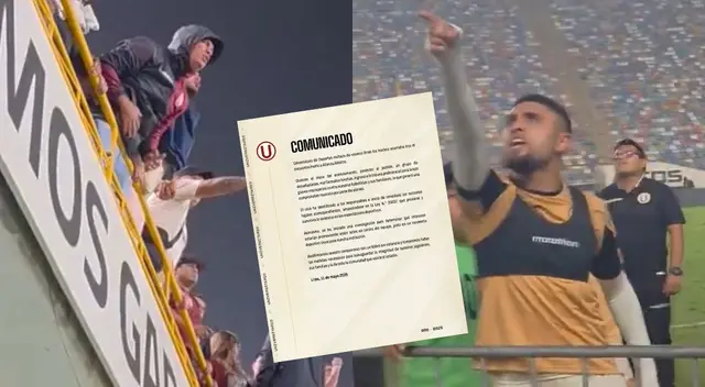 Universitario lanzó fuerte comunicado y tomará medidas contra supuestos "hinchas"