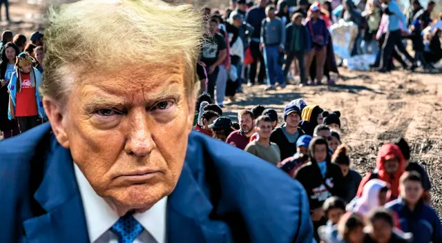 Trump lanzó duro mensaje sobre los migrantes ilegales en Estados Unidos.