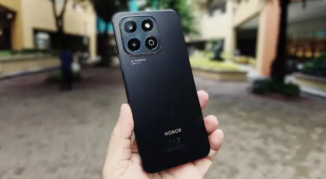 La cámara de este Honor tiene inteligencia artificial y es de 50 MP.