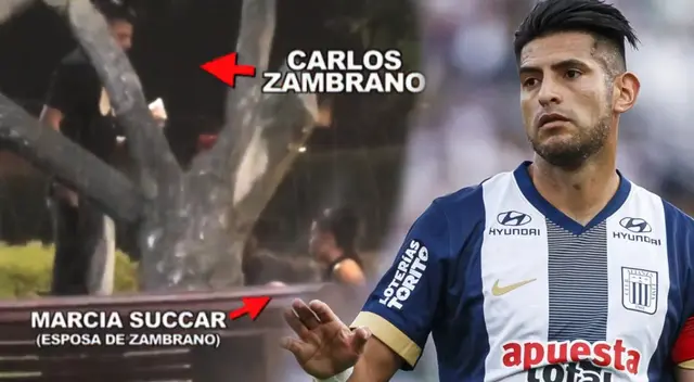 Carlos Zambrano salió de fiesta con su esposa, quien terminó en el suelo, según Magaly Medina.