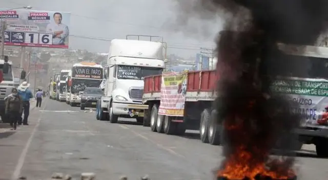 Paro de transportistas
