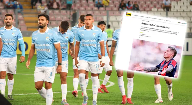 Sporting Cristal es noticia en la prensa paraguaya a poco de enfrentar a Cerro Porteño.