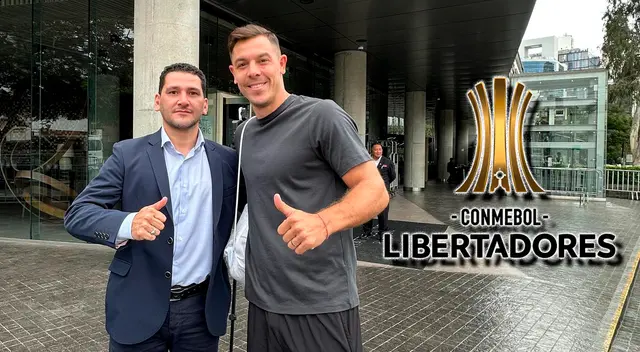 Diego Churín estuvo con otro equipo de la Copa Libertadores mientras juega en Universitario.