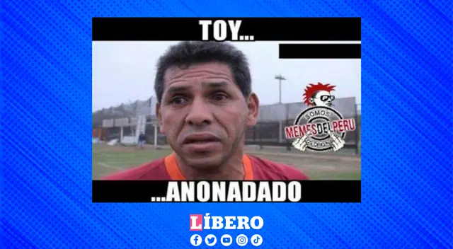 La reacción de muchos al ver que Valera logró anotar un gol en la Copa Libertadores.