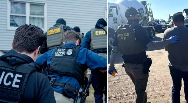 La policía fronteriza detuvo a inmigrantes durante su jornada laboral. La policía fronteriza detuvo a inmigrantes durante su jornada laboral.