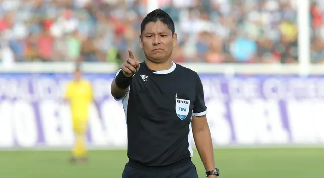Joel Alarcón fue designado para dirigir el Universitario vs Sporting Cristal