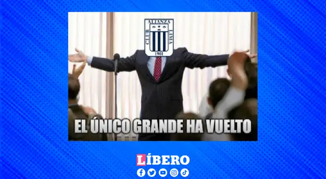"El único gran ha vuelto", es el meme que se viralizó en redes sociales. "El único gran ha vuelto", es el meme que se viralizó en redes sociales.