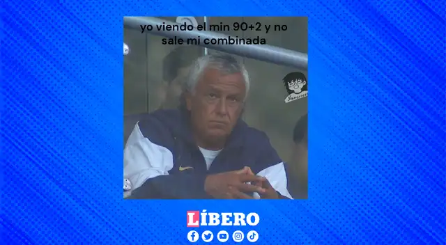 Todos los hinchas de Alianza estuvieron así tras apostar. Todos los hinchas de Alianza estuvieron así tras apostar.